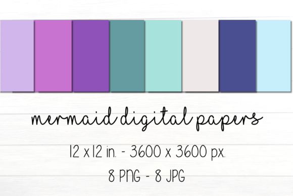 Download Mermaid Digital Paper Pack - Mermaid digital paper pack Collection