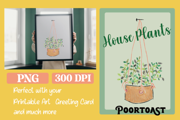 Download Houseplants Crayon Clipart - Plants Collection