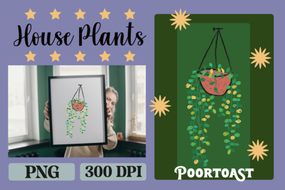 Download Houseplants Crayon Clipart - Plants Collection