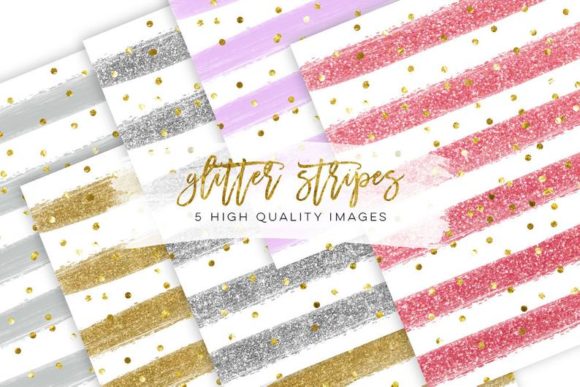 Download Stripes Paper Stripes Gold Pink Clip Art - Stripes paper Collection